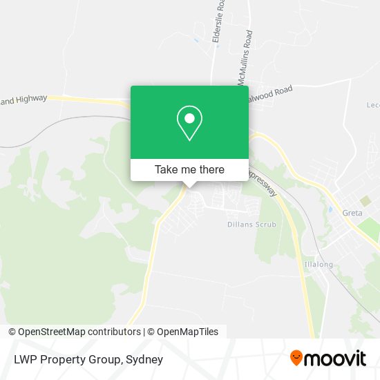 LWP Property Group map