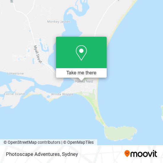 Photoscape Adventures map