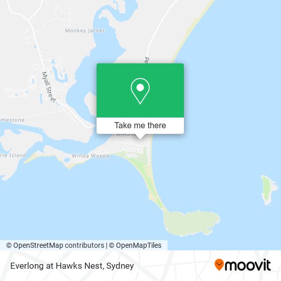 Everlong at Hawks Nest map
