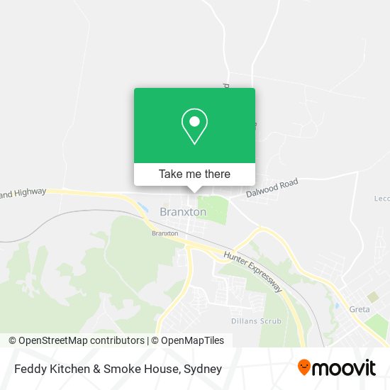 Feddy Kitchen & Smoke House map