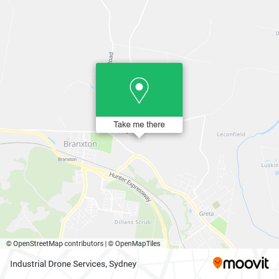 Industrial Drone Services map