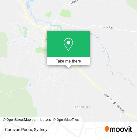 Caravan Parks map