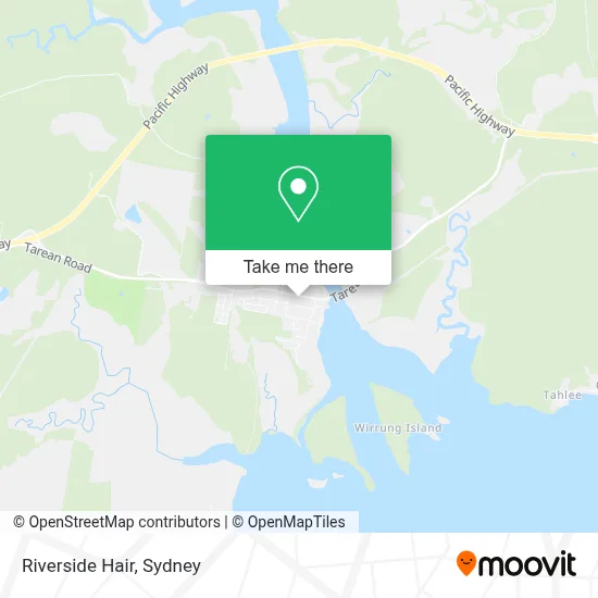 Riverside Hair map
