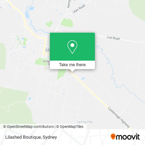 Lilashed Boutique map