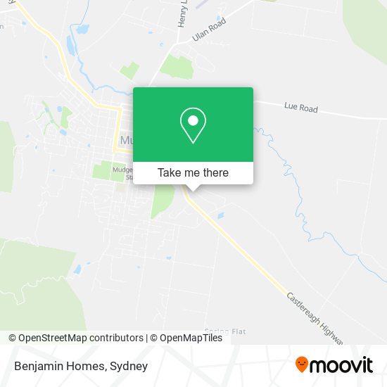 Benjamin Homes map