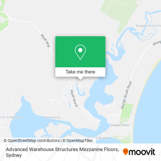 Advanced Warehouse Structures Mezzanine Floors map