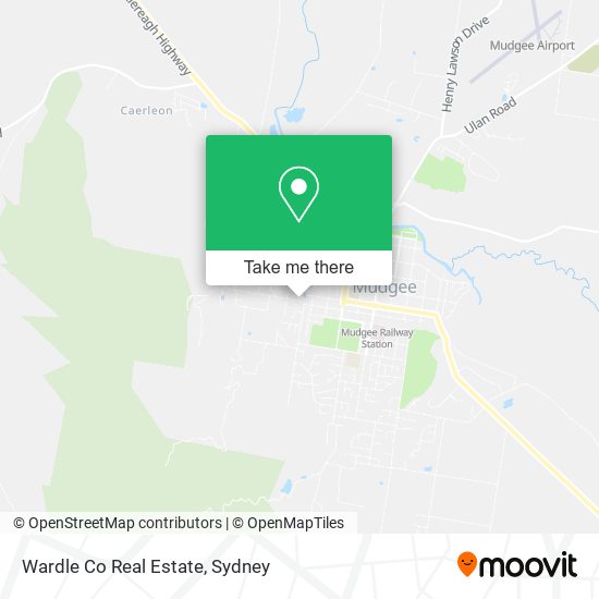 Wardle Co Real Estate map