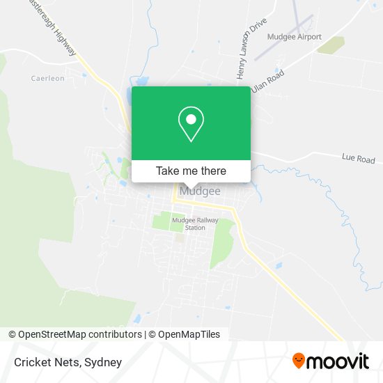 Mapa Cricket Nets