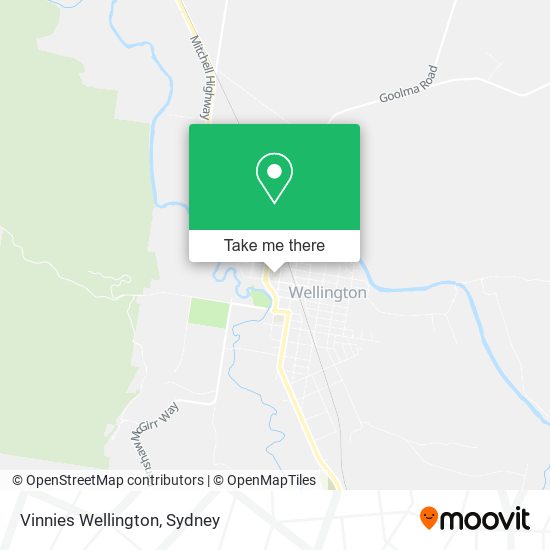 Vinnies Wellington map