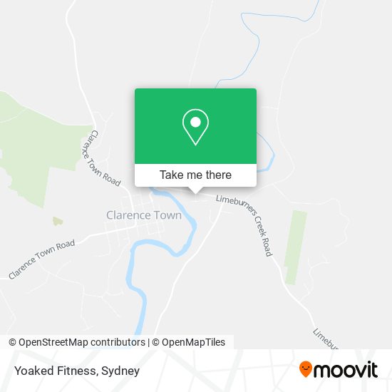 Yoaked Fitness map