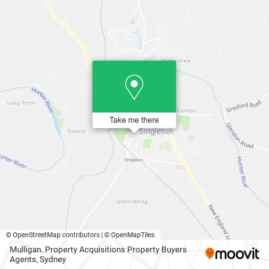 Mulligan. Property Acquisitions Property Buyers Agents map