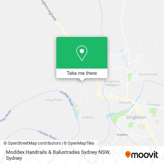 Moddex Handrails & Balustrades Sydney NSW map