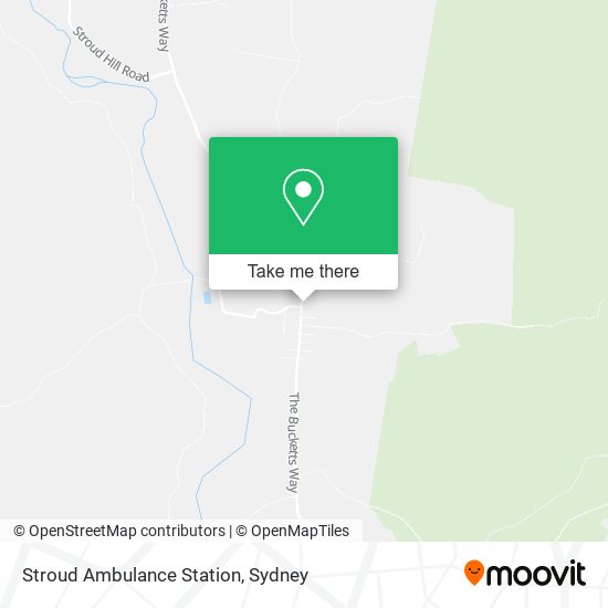 Stroud Ambulance Station map