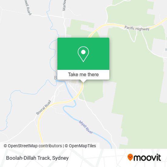 Boolah-Dillah Track map
