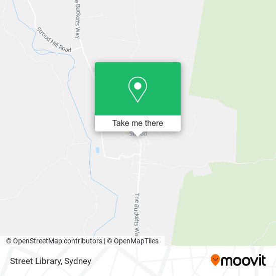 Street Library map
