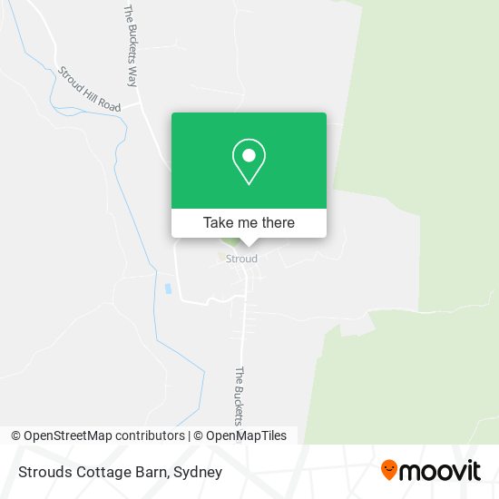 Strouds Cottage Barn map