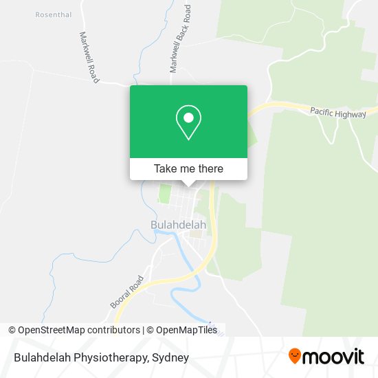 Bulahdelah Physiotherapy map
