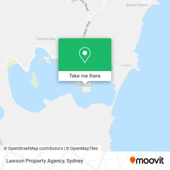 Lawson Property Agency map