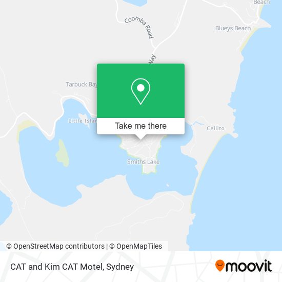 CAT and Kim CAT Motel map