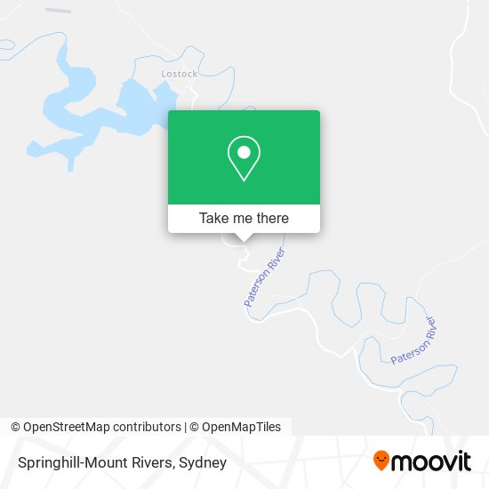 Springhill-Mount Rivers map