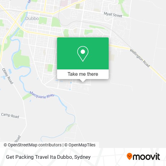 Get Packing Travel Ita Dubbo map