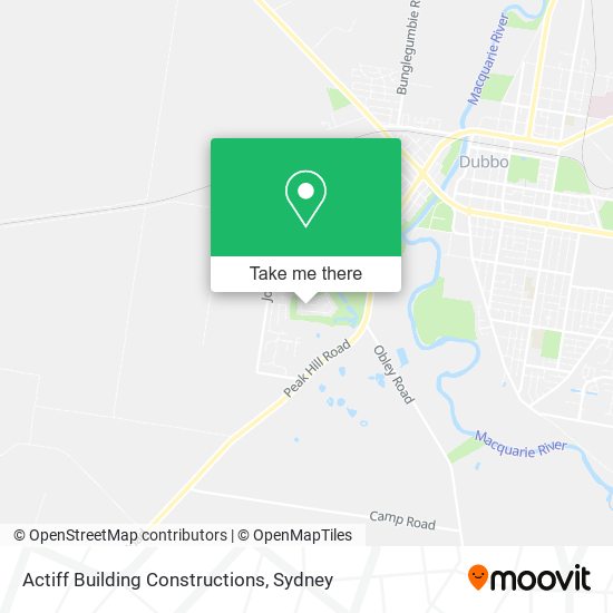 Actiff Building Constructions map