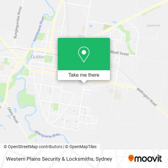 Mapa Western Plains Security & Locksmiths