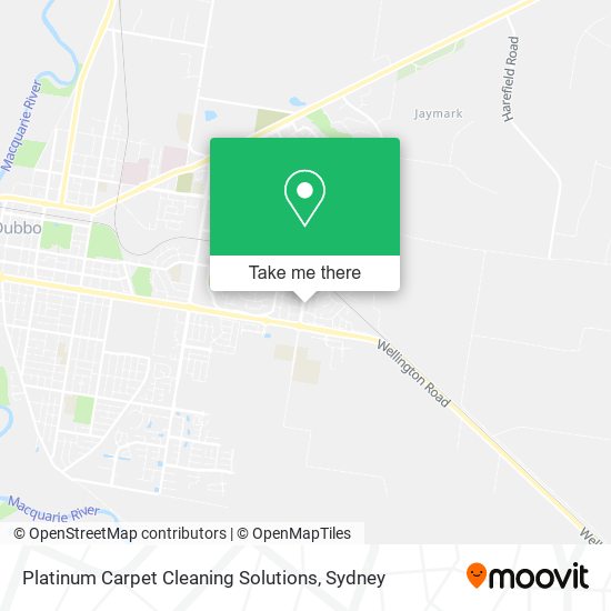 Platinum Carpet Cleaning Solutions map