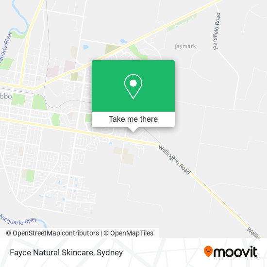 Fayce Natural Skincare map