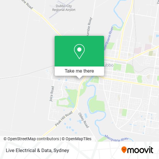 Live Electrical & Data map