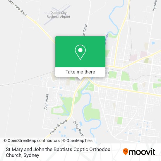 St Mary and John the Baptists Coptic Orthodox Church map