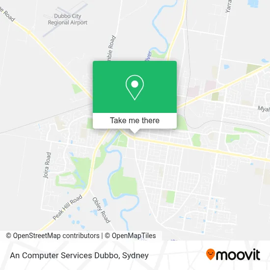 Mapa An Computer Services Dubbo