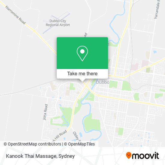 Kanook Thai Massage map