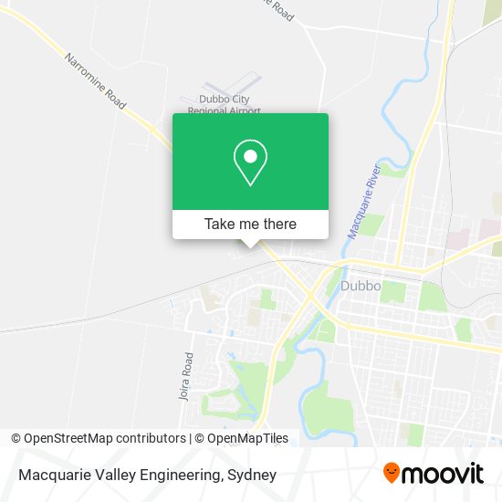 Mapa Macquarie Valley Engineering