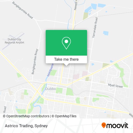 Astrico Trading map