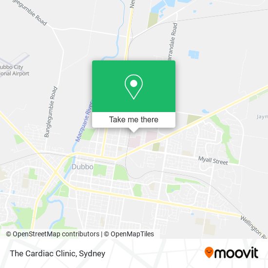 The Cardiac Clinic map