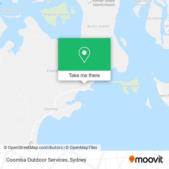 Coomba Outdoor Services map