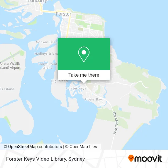 Forster Keys Video Library map