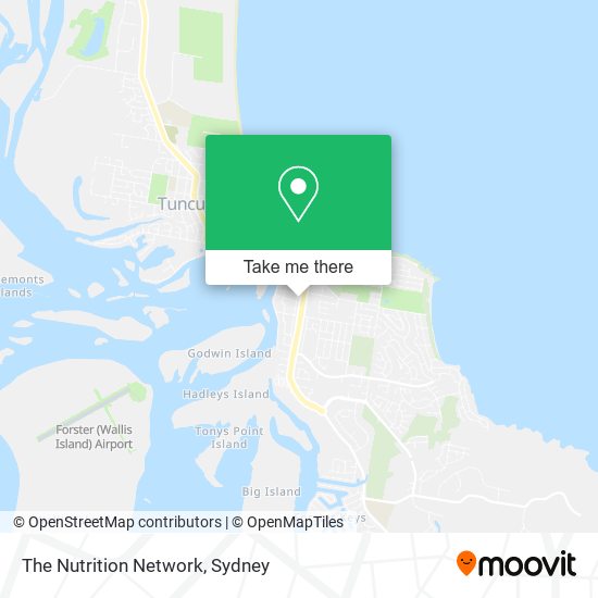 The Nutrition Network map