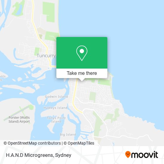 H.A.N.D Microgreens map