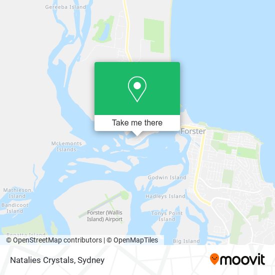 Natalies Crystals map