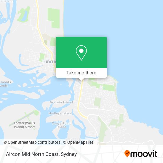 Aircon Mid North Coast map