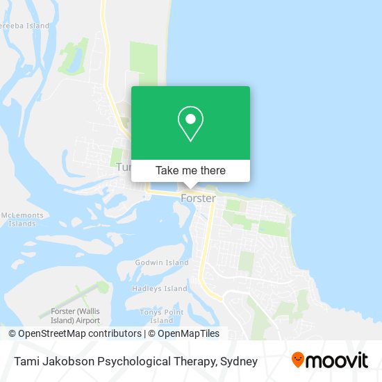 Tami Jakobson Psychological Therapy map
