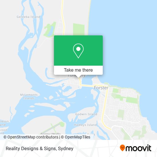 Reality Designs & Signs map