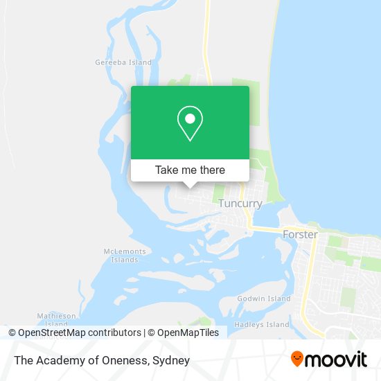 The Academy of Oneness map
