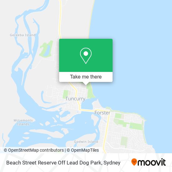 Beach Street Reserve Off Lead Dog Park map