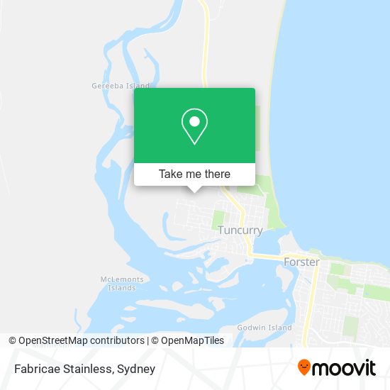 Fabricae Stainless map