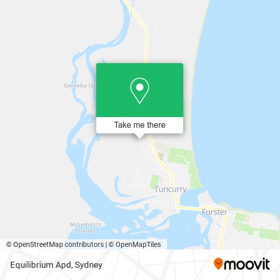 Equilibrium Apd map