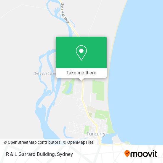 R & L Garrard Building map