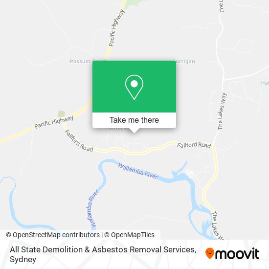All State Demolition & Asbestos Removal Services map